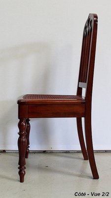 Restoration Period Chairs in Mahogany, Early 19th Century, Set of 6-RVK-951444