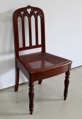 Restoration Period Chairs in Mahogany, Early 19th Century, Set of 6-RVK-951444