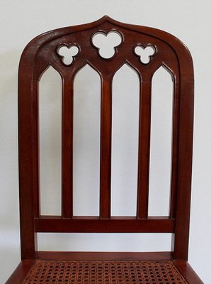 Restoration Period Chairs in Mahogany, Early 19th Century, Set of 6-RVK-951444