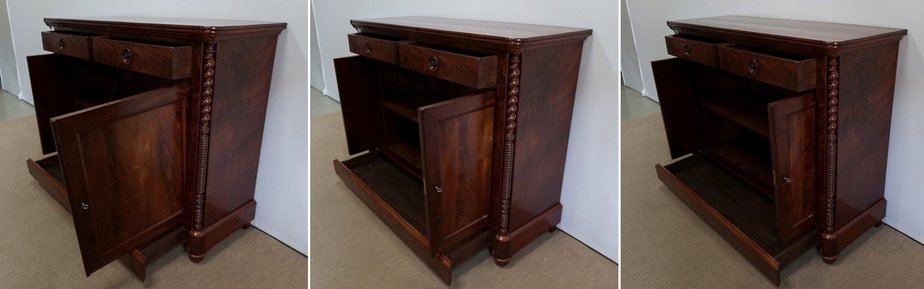 Restoration Period Mahogany Buffet, Early 19th Century-RVK-1100569