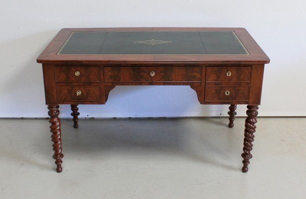 Restoration Period Mahogany Flat Desk, Early 19th Century-RVK-958598