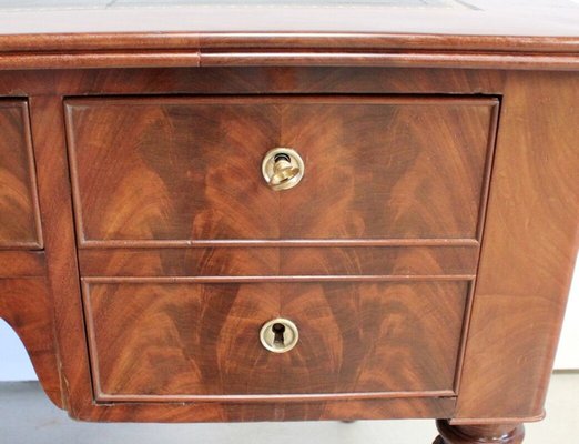 Restoration Period Mahogany Flat Desk, Early 19th Century-RVK-958598