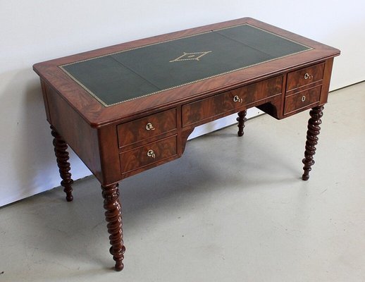 Restoration Period Mahogany Flat Desk, Early 19th Century-RVK-958598