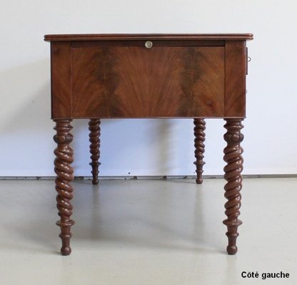 Restoration Period Mahogany Flat Desk, Early 19th Century-RVK-958598