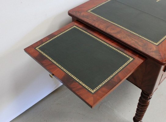 Restoration Period Mahogany Flat Desk, Early 19th Century-RVK-958598