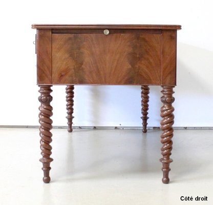 Restoration Period Mahogany Flat Desk, Early 19th Century-RVK-958598