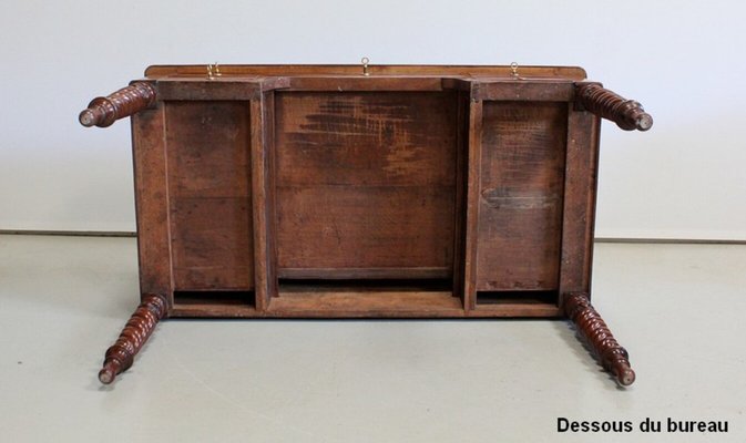 Restoration Period Mahogany Flat Desk, Early 19th Century-RVK-958598