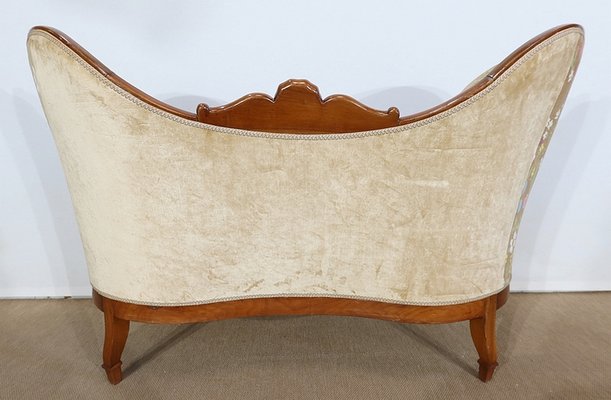 Restoration Period Small Cherry Ear Sofa-RVK-1142140