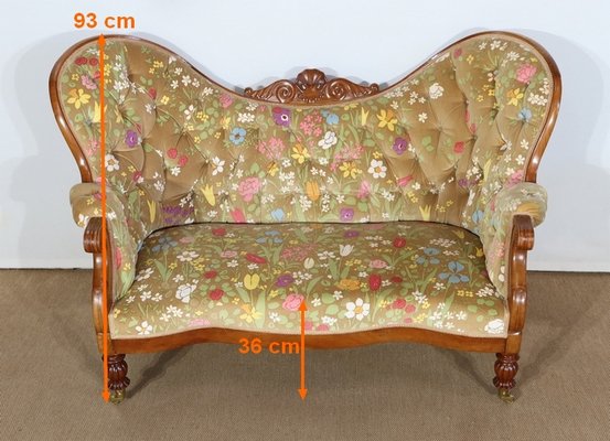 Restoration Period Small Cherry Ear Sofa-RVK-1142140