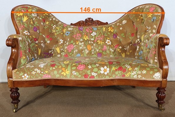 Restoration Period Small Cherry Ear Sofa-RVK-1142140