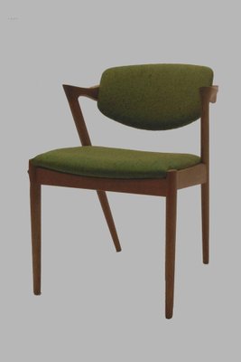 Restored Dining Chairs in Oak by Kai Kristiansen for Andersen Møbelfabrik, 1960s, Set of 12-VVO-1974142