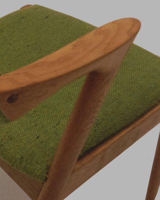 Restored Dining Chairs in Oak by Kai Kristiansen for Andersen Møbelfabrik, 1960s, Set of 12-VVO-1974142