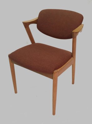 Restored Dining Chairs in Oak by Kai Kristiansen for Andersen Møbelfabrik, 1960s, Set of 4-VVO-1974040