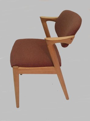 Restored Dining Chairs in Oak by Kai Kristiansen for Andersen Møbelfabrik, 1960s, Set of 4-VVO-1974040