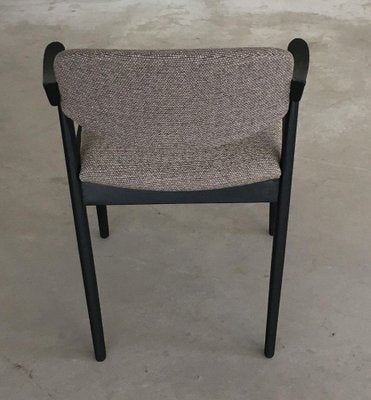 Restored Ebonized Dining Chairs by Kai Kristiansen for Andersen Møbelfabrik, 1960s, Set of 8-VVO-1974016