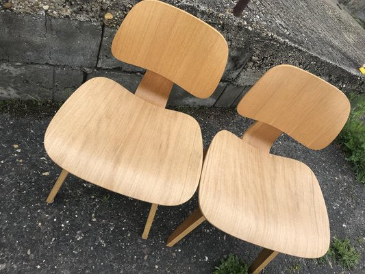 Restored Molded Plywood Chairs, Set of 2-OXJ-961019