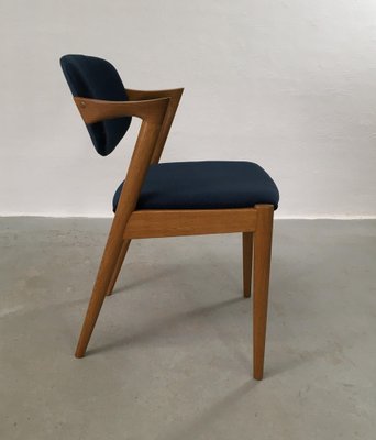 Restored Oak Dining Chairs by Kai Kristiansen for Andersen Møbelfabrik, 1960s, Set of 6-VVO-1973952