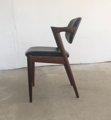 Restored Rosewood Dining Chairs by Kai Kristiansen for Andersen Møbelfabrik, 1960s-VVO-1974161