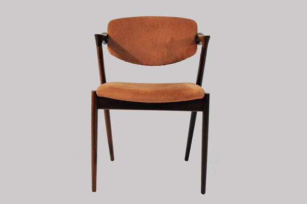 Restored Rosewood Dining Chairs by Kai Kristiansen for Andersen Møbelfabrik, 1960s, Set of 10-VVO-1974026