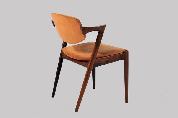 Restored Rosewood Dining Chairs by Kai Kristiansen for Andersen Møbelfabrik, 1960s, Set of 10-VVO-1974026