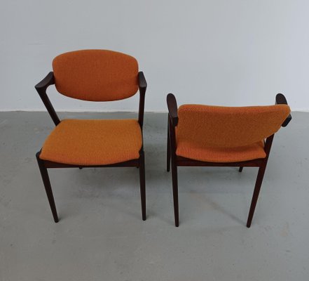 Restored Rosewood Dining Chairs by Kai Kristiansen for Andersen Møbelfabrik, 1960s, Set of 8-VVO-1973903