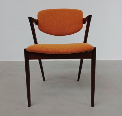 Restored Rosewood Dining Chairs by Kai Kristiansen for Andersen Møbelfabrik, 1960s, Set of 8-VVO-1973903