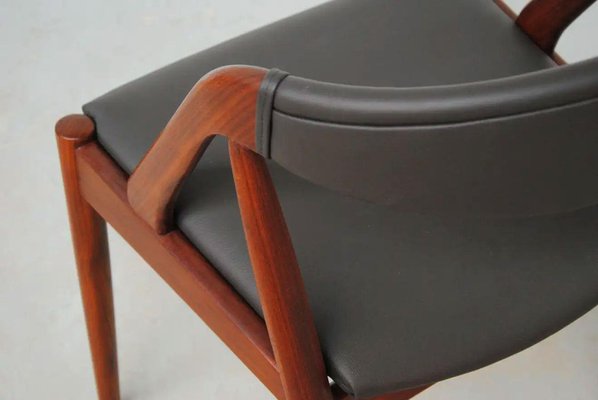 Restored Teak Dining Chairs by Kai Kristiansen for Andersen Møbelfabrik, 1960s, Set of 12-VVO-1973949