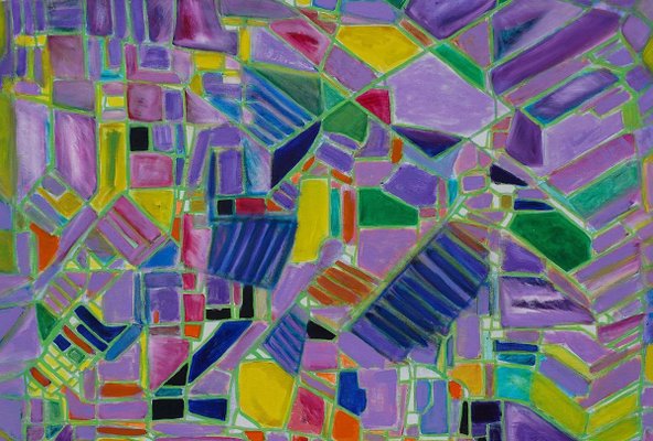 Reticulum - Oil on Canvas by Giorgio Lo Fermo - 1995 1995-ZCI-756868