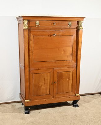 Return from Egypt Early 19th Century Secretary in Cherry Wood-RVK-1800170