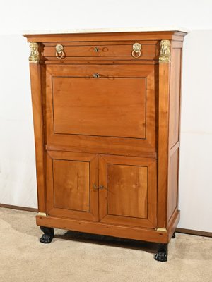 Return from Egypt Early 19th Century Secretary in Cherry Wood-RVK-1800170