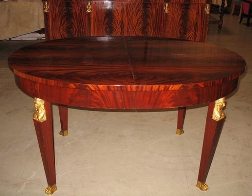 Return of Egypt Style Table in Mahogany-RVK-1105421