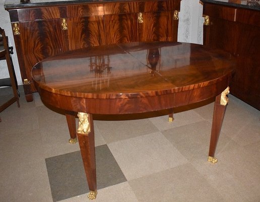 Return of Egypt Style Table in Mahogany-RVK-1105421