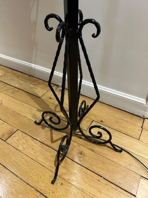 Reverberal Wrought Iron Floor Lamp, 1950s-AVC-1774744