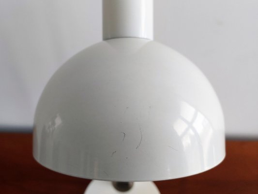 Reversible White Metal and Chrome Table Lamp, 1960s-NV-1311914