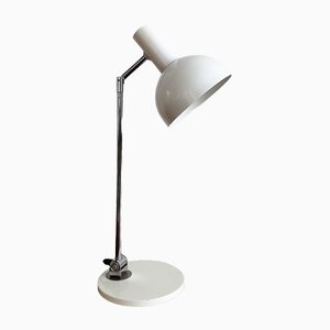 Reversible White Metal and Chrome Table Lamp, 1960s-NV-1311914