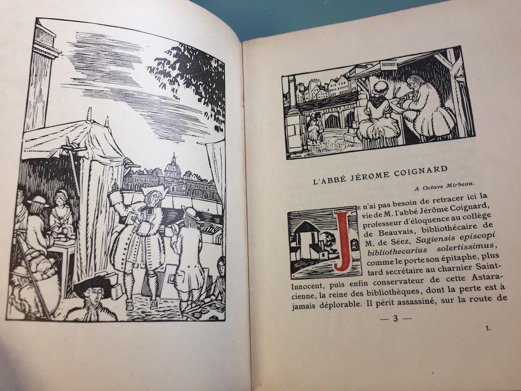 Reviews of Mr. Jerome Coignard, Illustrated by Anatole France, 1924