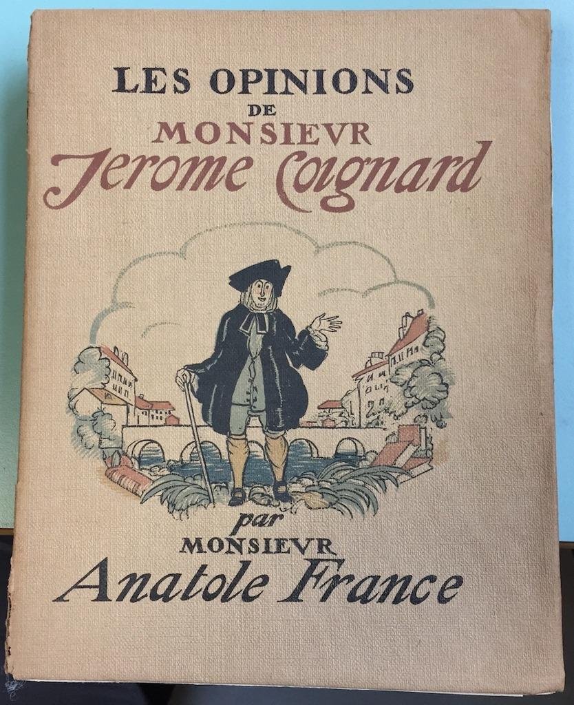 Reviews of Mr. Jerome Coignard, Illustrated by Anatole France, 1924