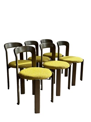 Rey Chairs by Bruno Rey for Kusch+Co, Switzerland, 1980s, Set of 6-GQD-2040573