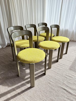 Rey Chairs by Bruno Rey for Kusch+Co, Switzerland, 1980s, Set of 6-GQD-2040573