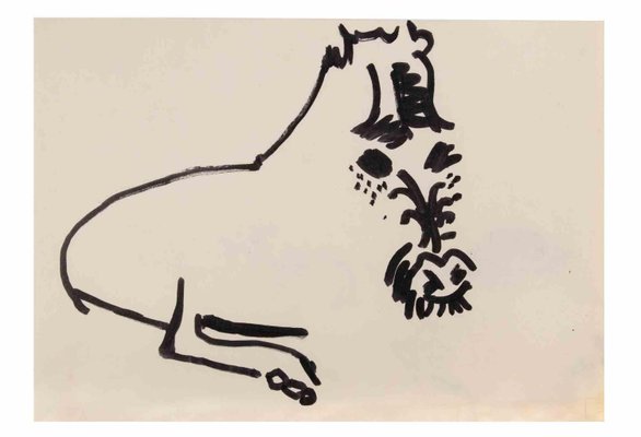 Reynold Arnould, Animal, Drawing, 1970-ZCI-2025336