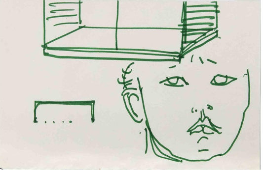 Reynold Arnould, Child, 1970s, Drawing