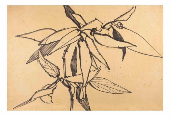 Reynold Arnould, Flowers, Drawing, 1970-ZCI-2025351