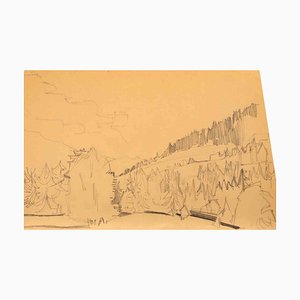 Reynold Arnould, Landscape, 1979, Drawing-ZCI-1781879