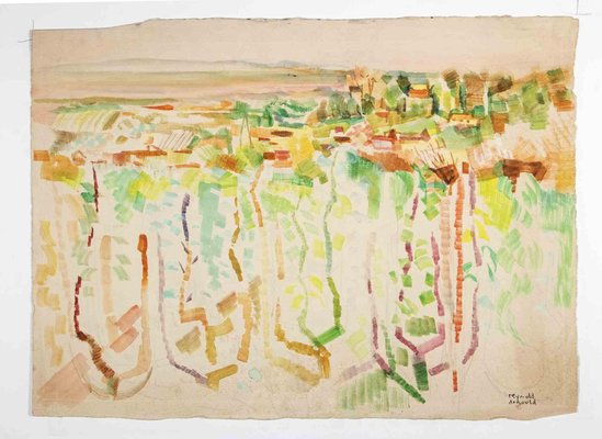 Reynold Arnould, Landscape, Drawing, Mid-20th Century-ZCI-1775780