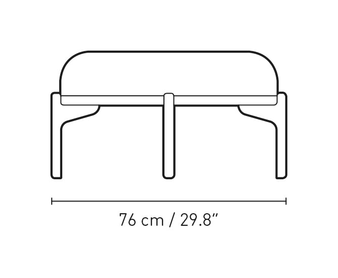 RF1903F SIDEWAYS FOOTSTOOL