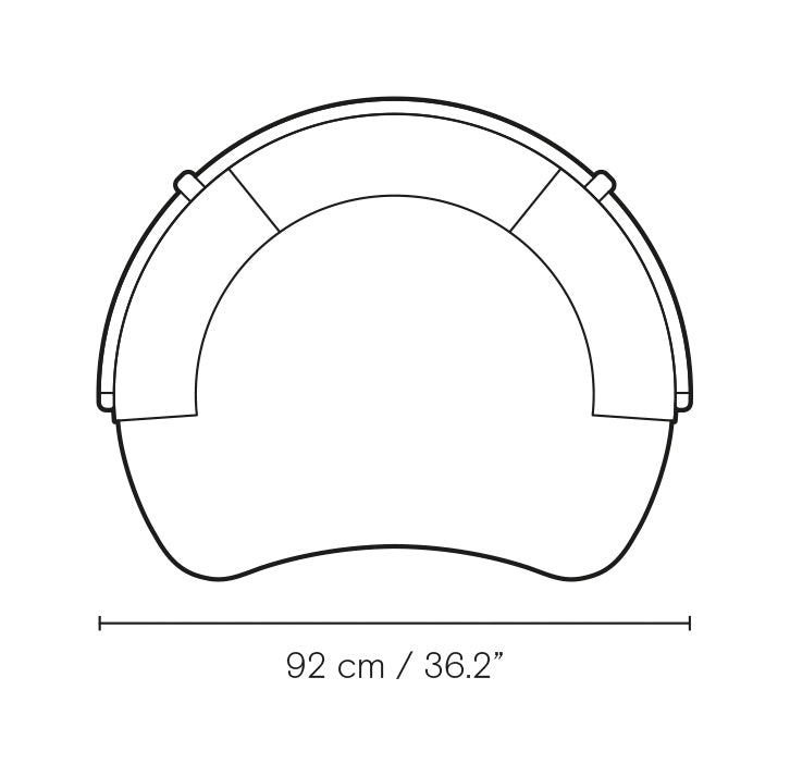 RF1904 SIDEWAYS LOUNGE CHAIR