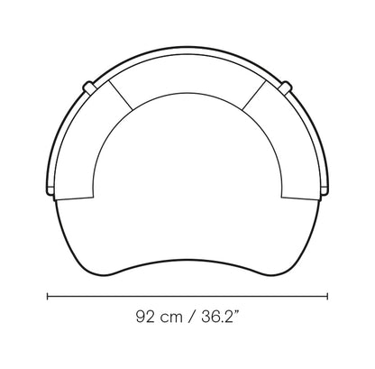 RF1904 SIDEWAYS LOUNGE CHAIR