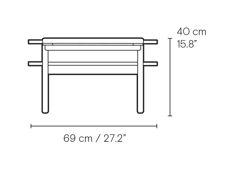 RF1905 SIDEWAYS COFFEE TABLE