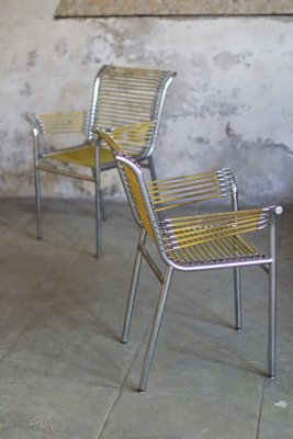 RH122 Armchairs by René Herbst, 1980, Set of 2-LA-1802266