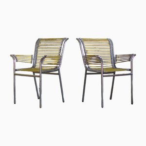 RH122 Armchairs by René Herbst, 1980, Set of 2-LA-1802266